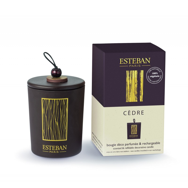 CEDRE Świeca zapachowa Esteban Paris Parfums