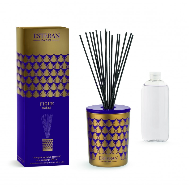 FIGUE NOIRE Dekoracyjne pałeczki zapachowe 100ml Esteban Paris Parfums