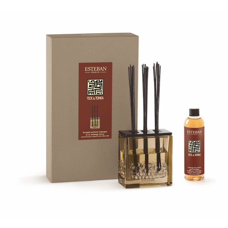 TECK & TONKA Pałeczki zapachowe 250 ml Esteban Paris Parfums
