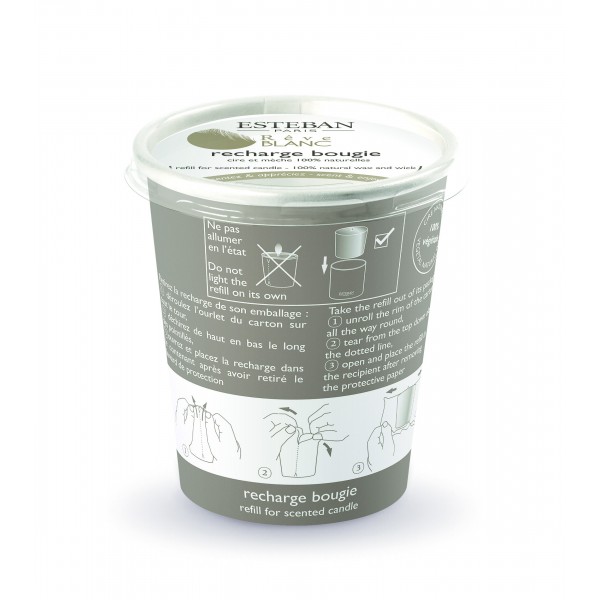 REVE BLANC Uzupełniacz do świecy zapachowej Esteban Paris Parfums