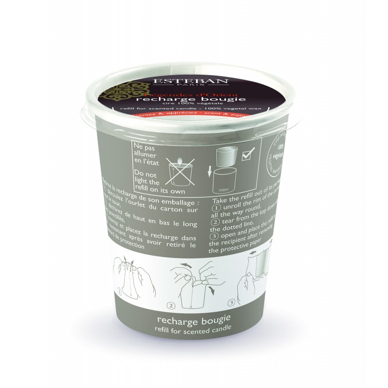 LEGENDES D'ORIENT Uzupełniacz do świecy zapachowej Esteban Paris Parfums