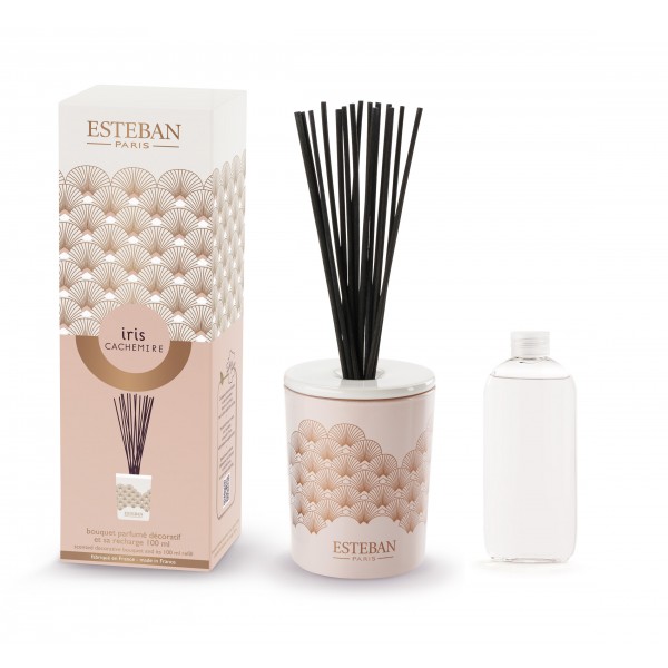 IRIS CASHMERE Dekoracyjne pałeczki zapachowe 100ml Esteban Paris Parfums