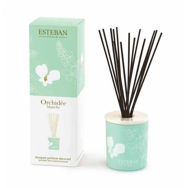 ORCHIDEE BLANCHE Dekoracyjne pałeczki zapachowe 100ml Esteban Paris Parfums