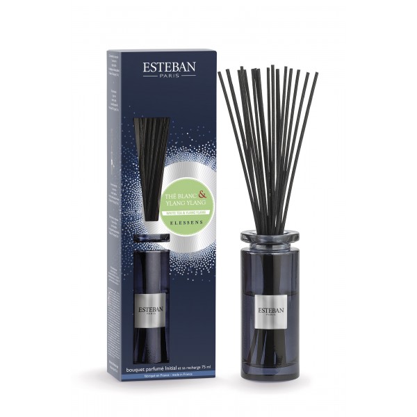 WHITE TEA & YLANG YLANG Pałeczki zapachowe 75 ml Esteban Paris Parfums