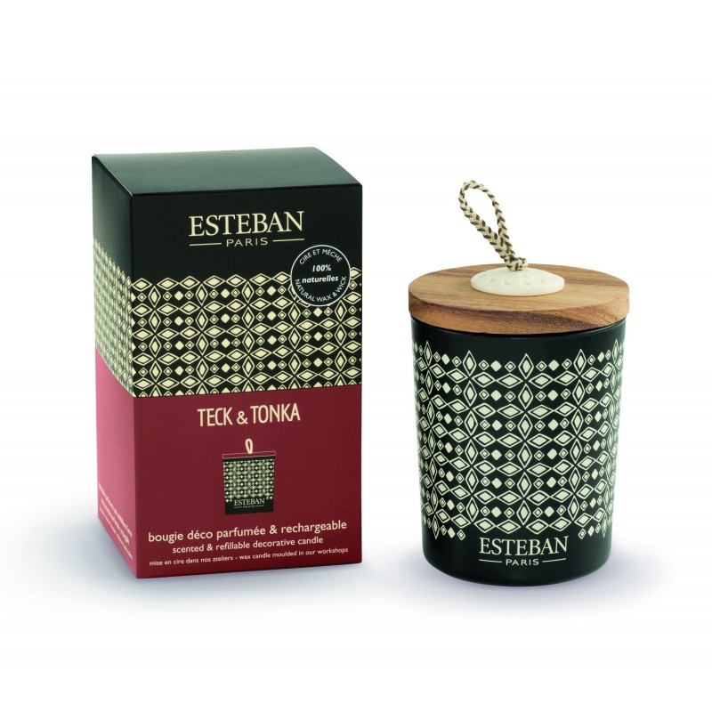 TECK & TONKA Świeca zapachowa Esteban Paris Parfums