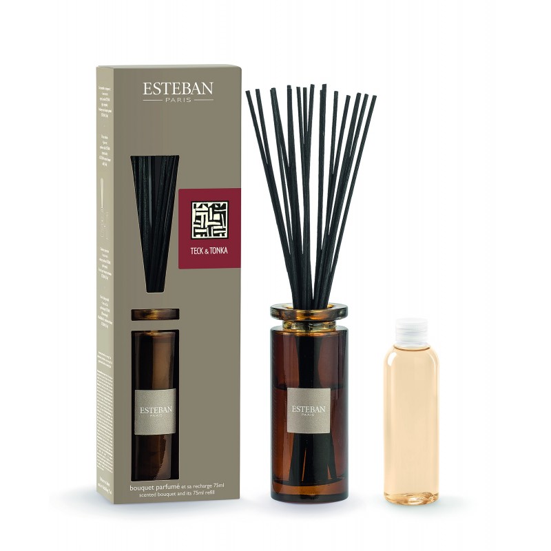 TECK & TONKA Pałeczki zapachowe 75 ml Esteban Paris Parfums